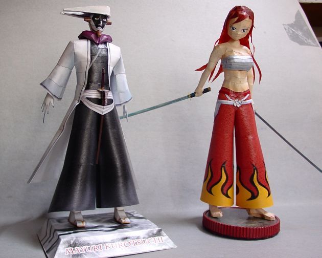 bleach mayuri figure